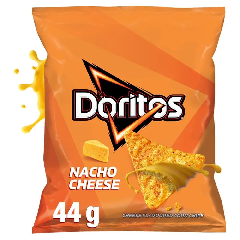 Doritos Nacho Chipsy kukurydziane o smaku serowym 44 g