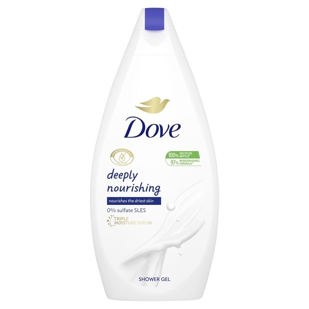 Dove Deeply Nourishing Żel pod prysznic 500 ml