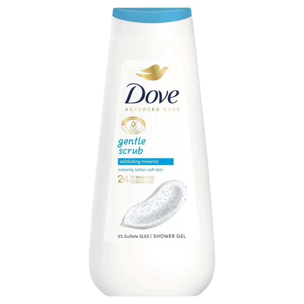 Dove Gentle Scrub Żel pod prysznic 225 ml