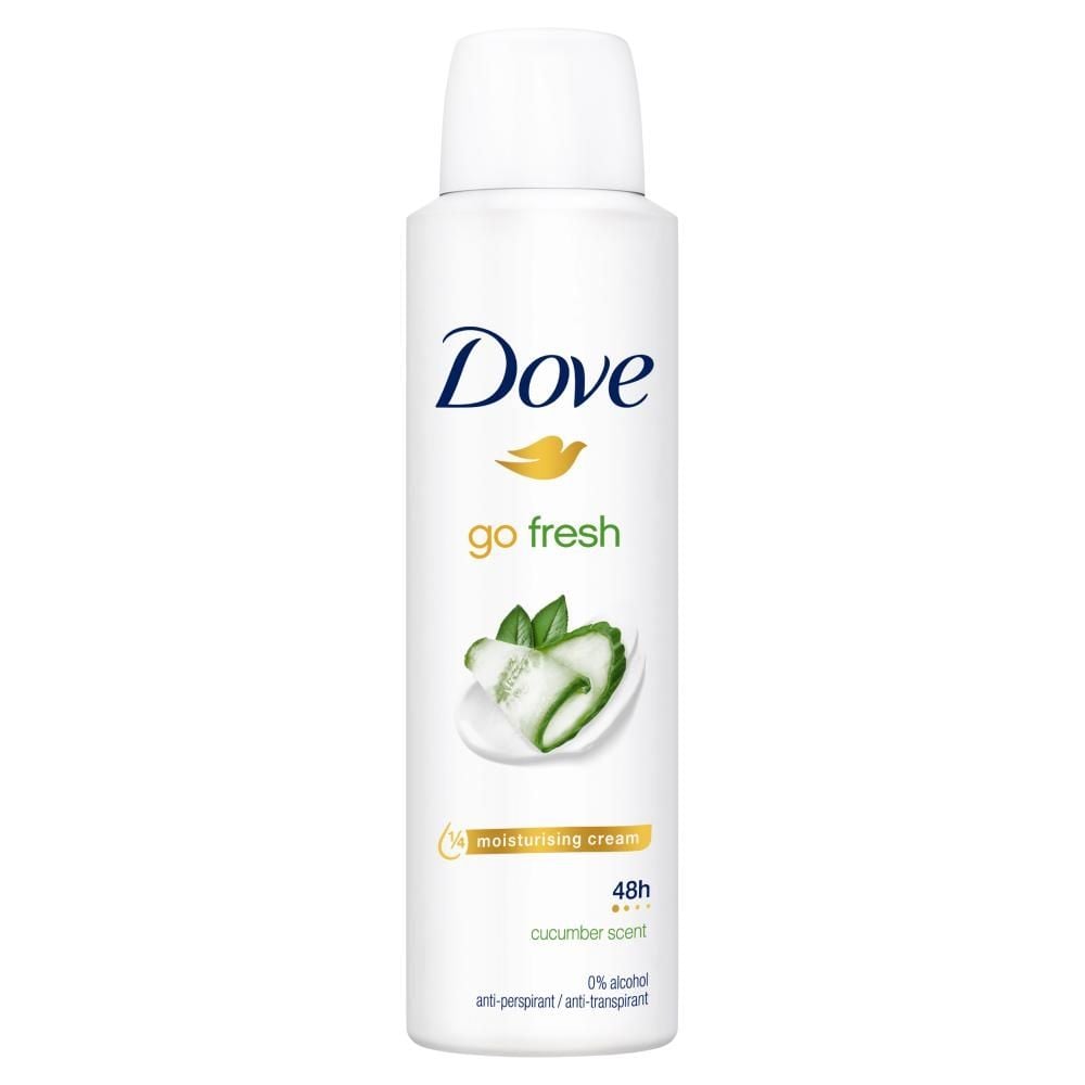 Dove Go Fresh Cucumber Scent Antyperspirant w aerozolu 150 ml