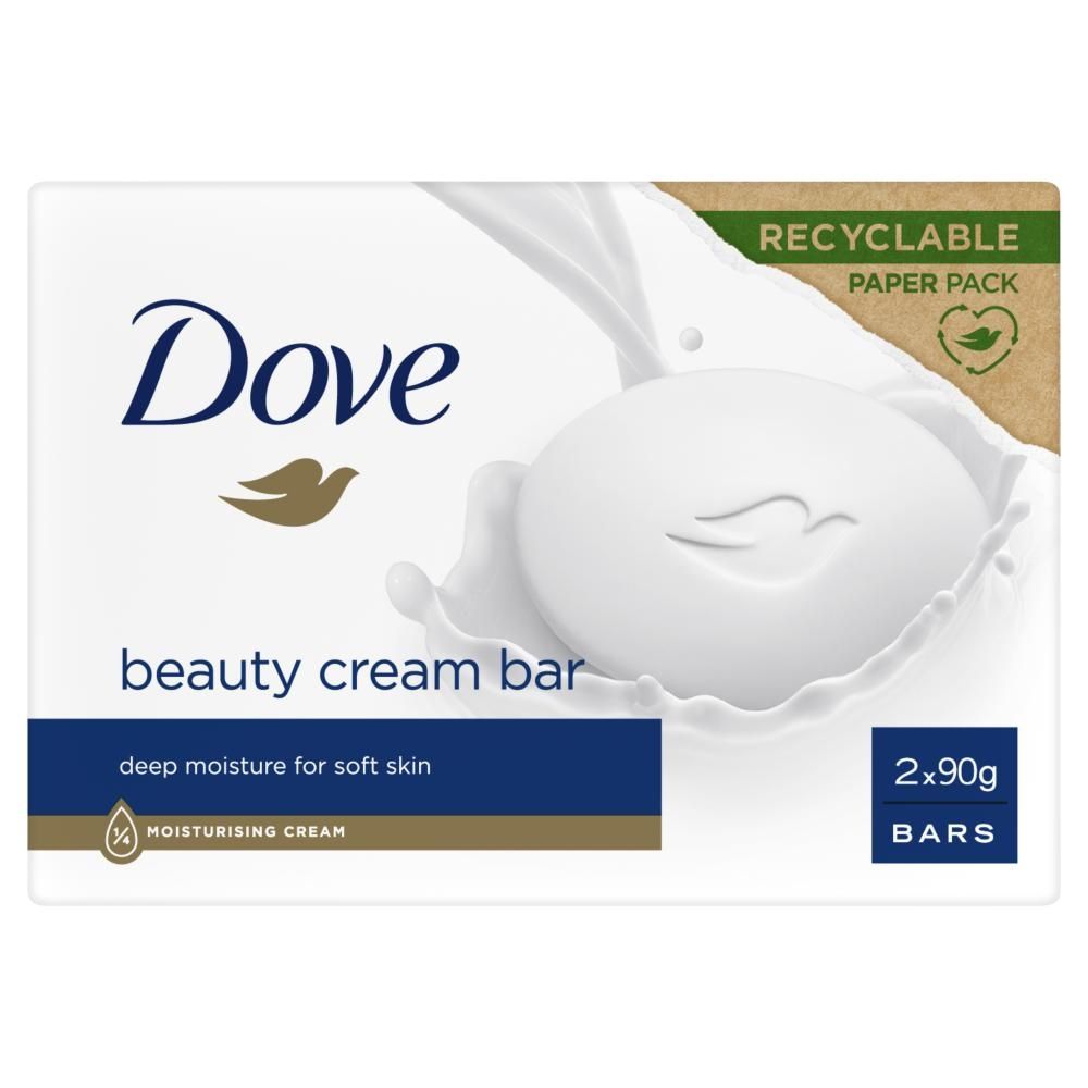 Dove Kremowa kostka myjąca 2 x 90 g