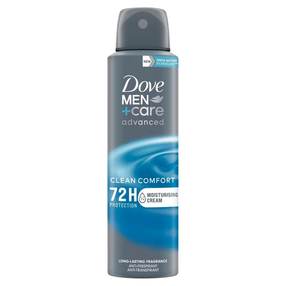 Dove Men+Care Clean Comfort Antyperspirant w aerozolu 150 ml