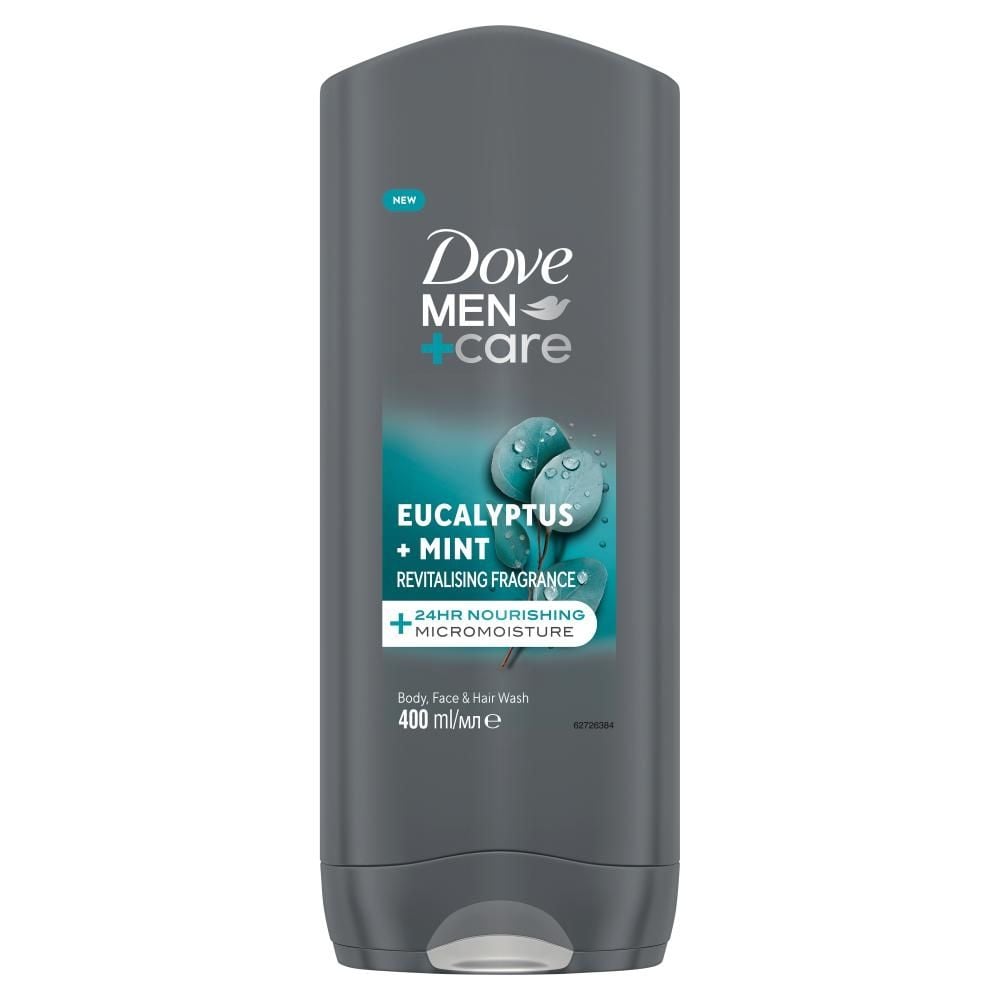 Dove Men+Care Eucalyptus+Mint Żel pod prysznic 3 w 1 400 ml