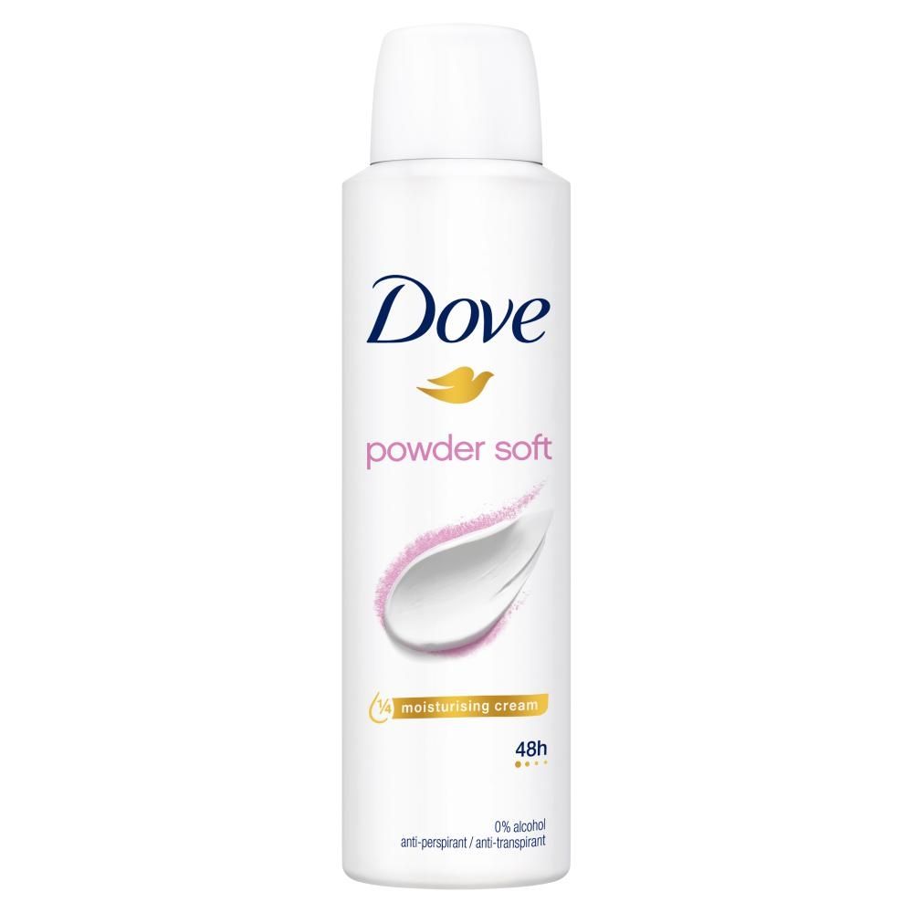 Dove Powder Soft Antyperspirant w aerozolu 150 ml