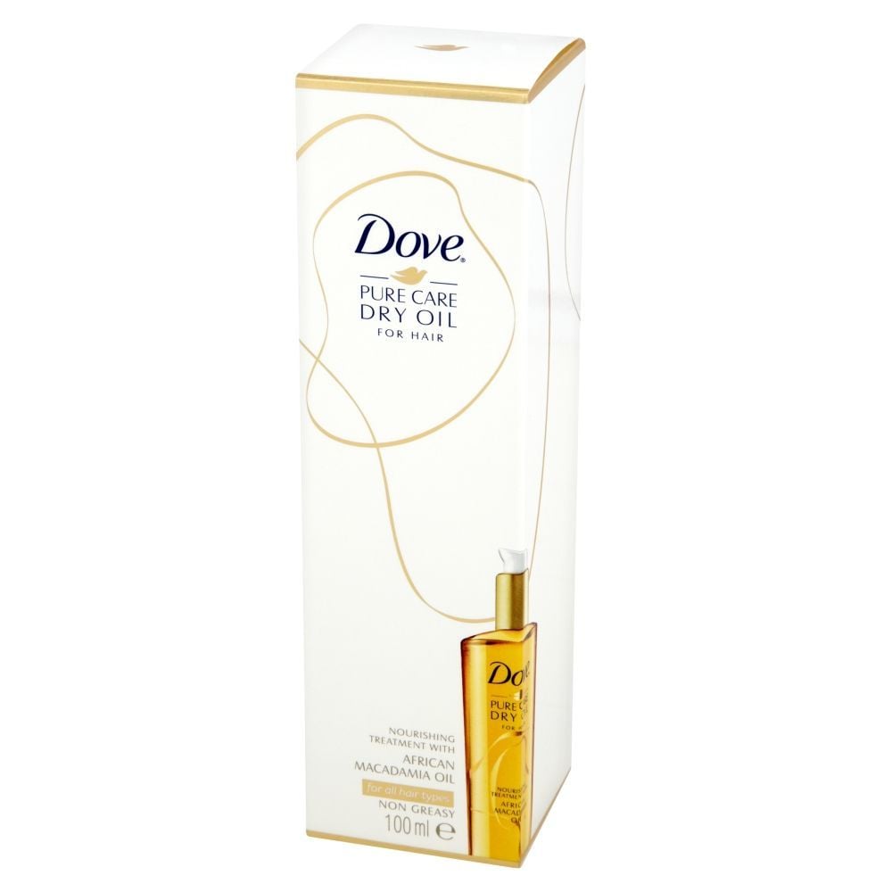 Dove Pure Care Dry Oil Lekki olejek do wszystkich rodzajów włosów 100 ml