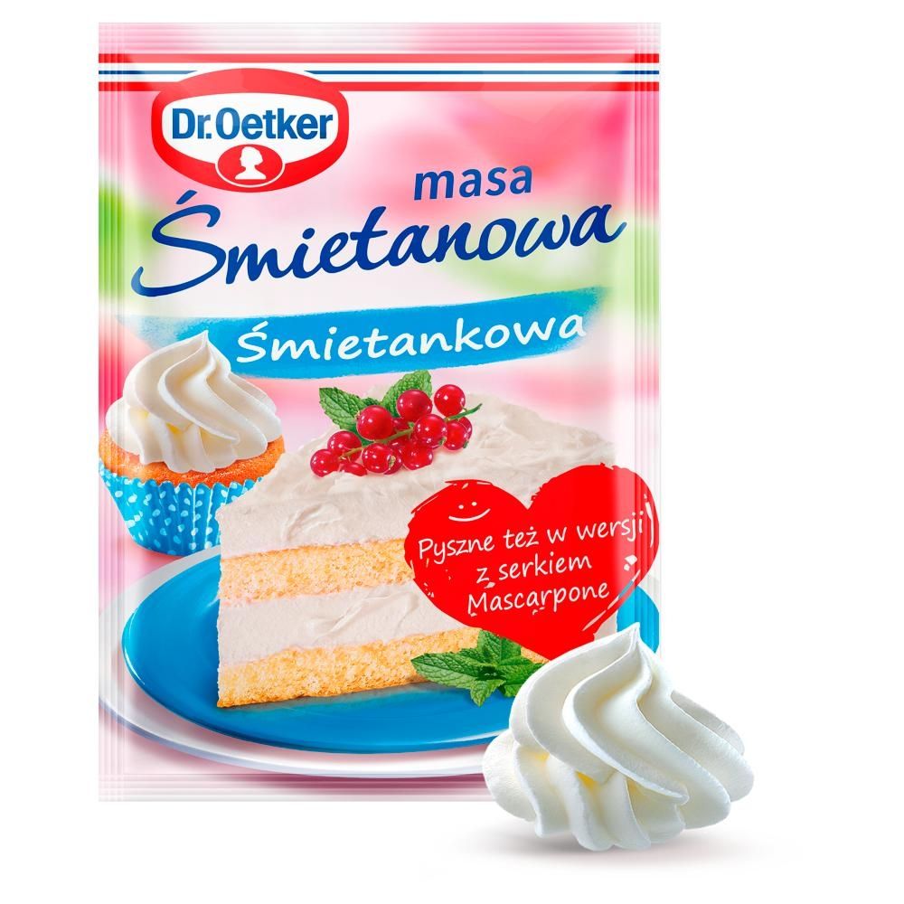 Dr. Oetker Masa śmietanowa śmietankowa 56 g