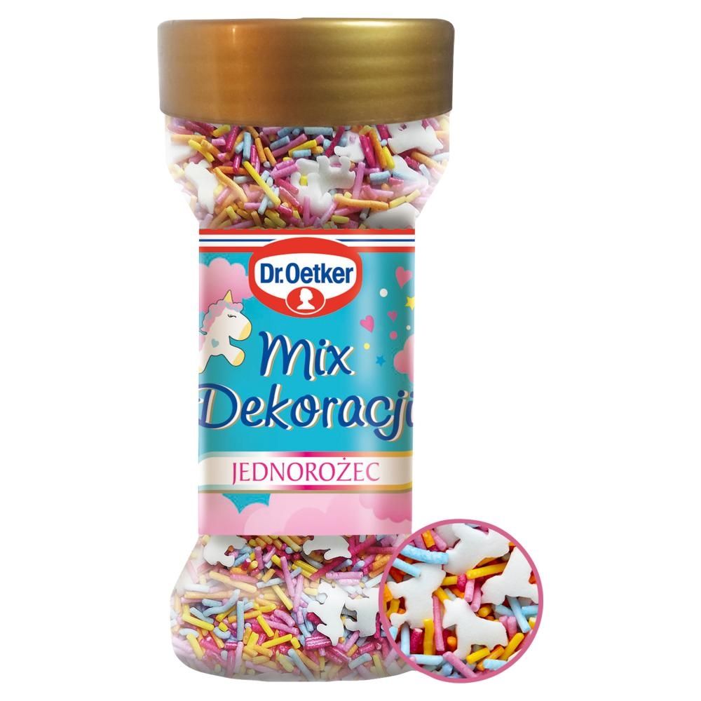 Dr. Oetker Mix dekoracji jednorożec 52 g