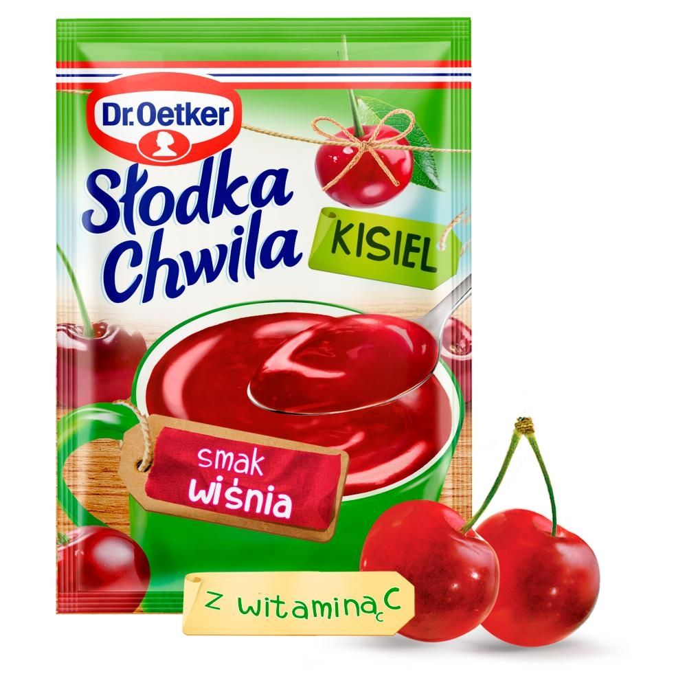 Dr. Oetker Słodka Chwila Kisiel smak wiśnia 30 g