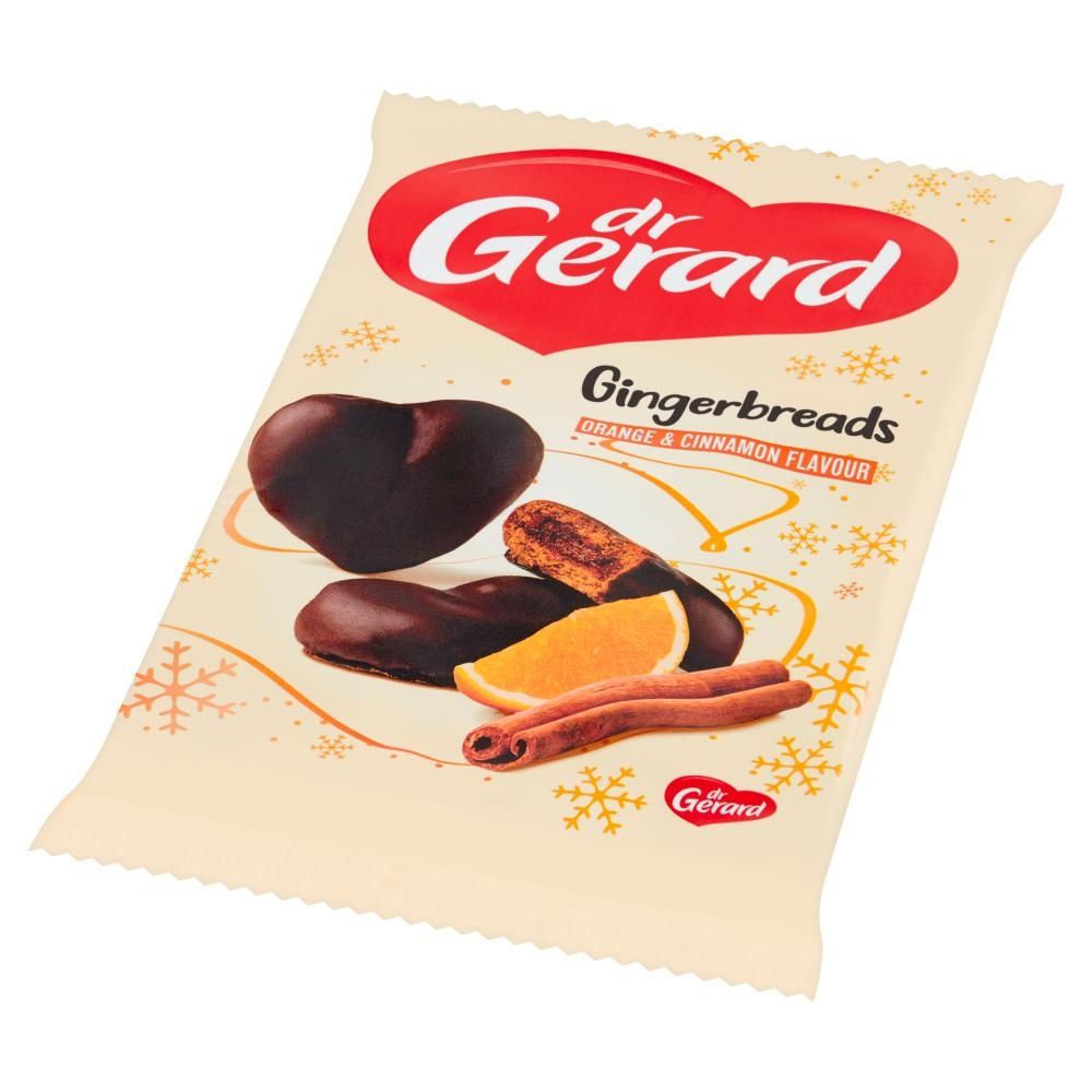 dr Gerard Gingerbreads Pierniczki z nadzieniem o smaku pomarańczowo-goździkowym 175 g