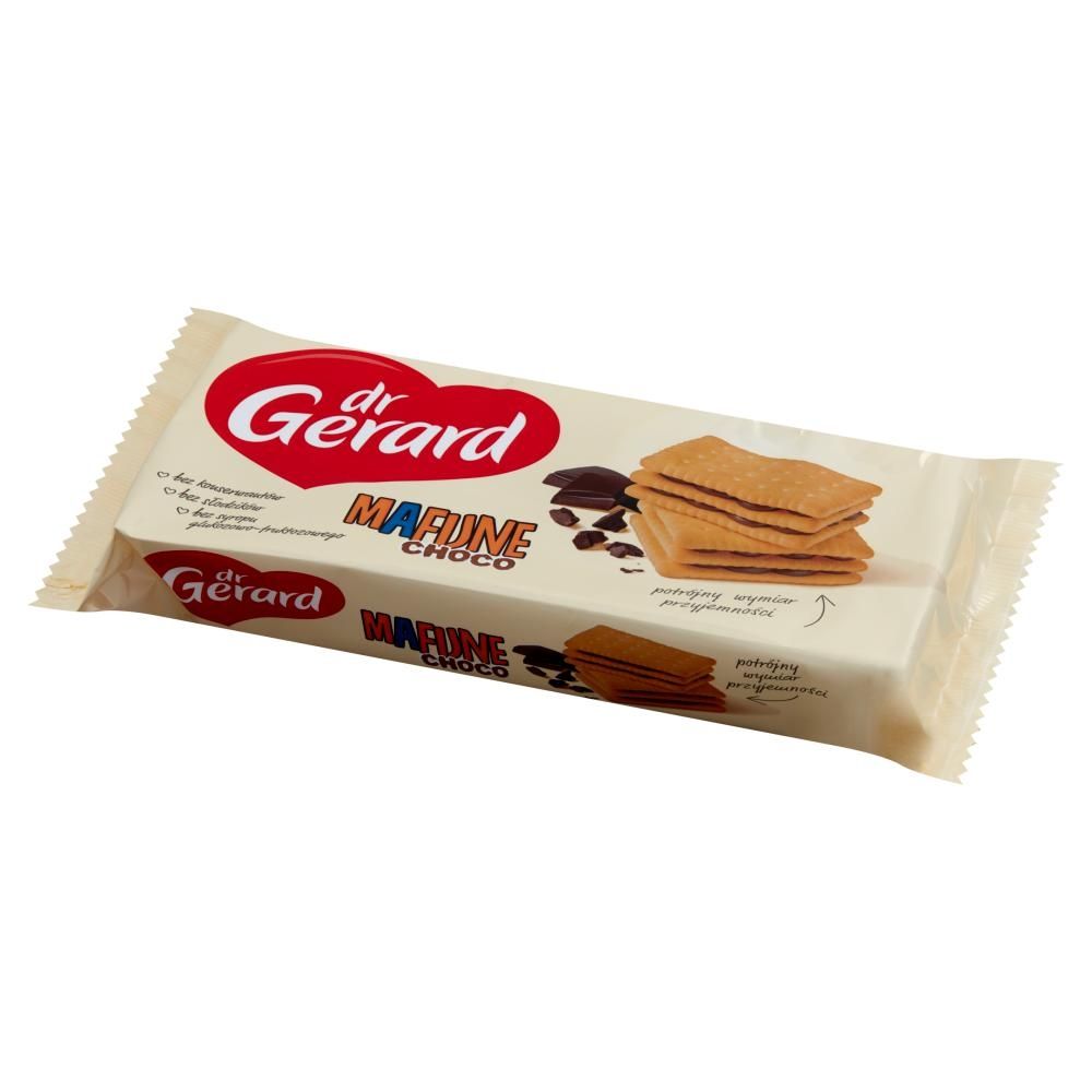 dr Gerard Mafijne Choco Herbatniki z kremem czekoladowym 216 g