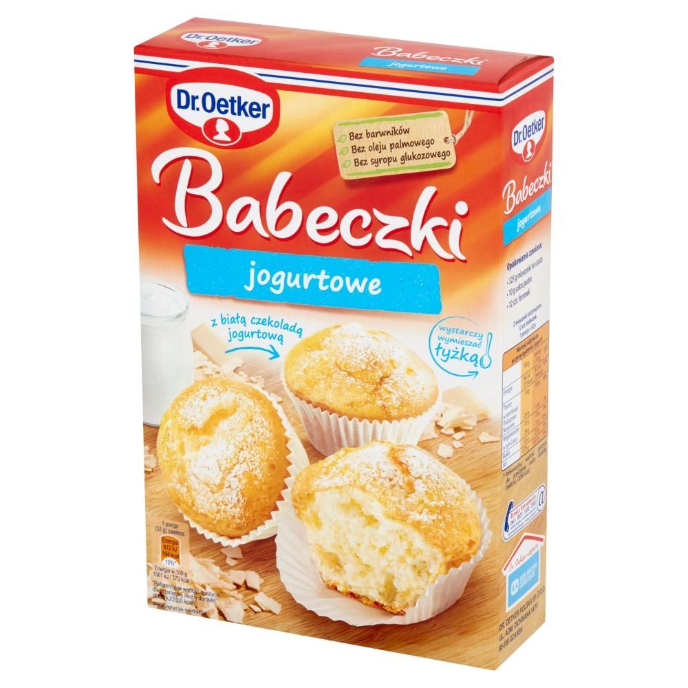 Dr. Oetker Babeczki jogurtowe 335 g