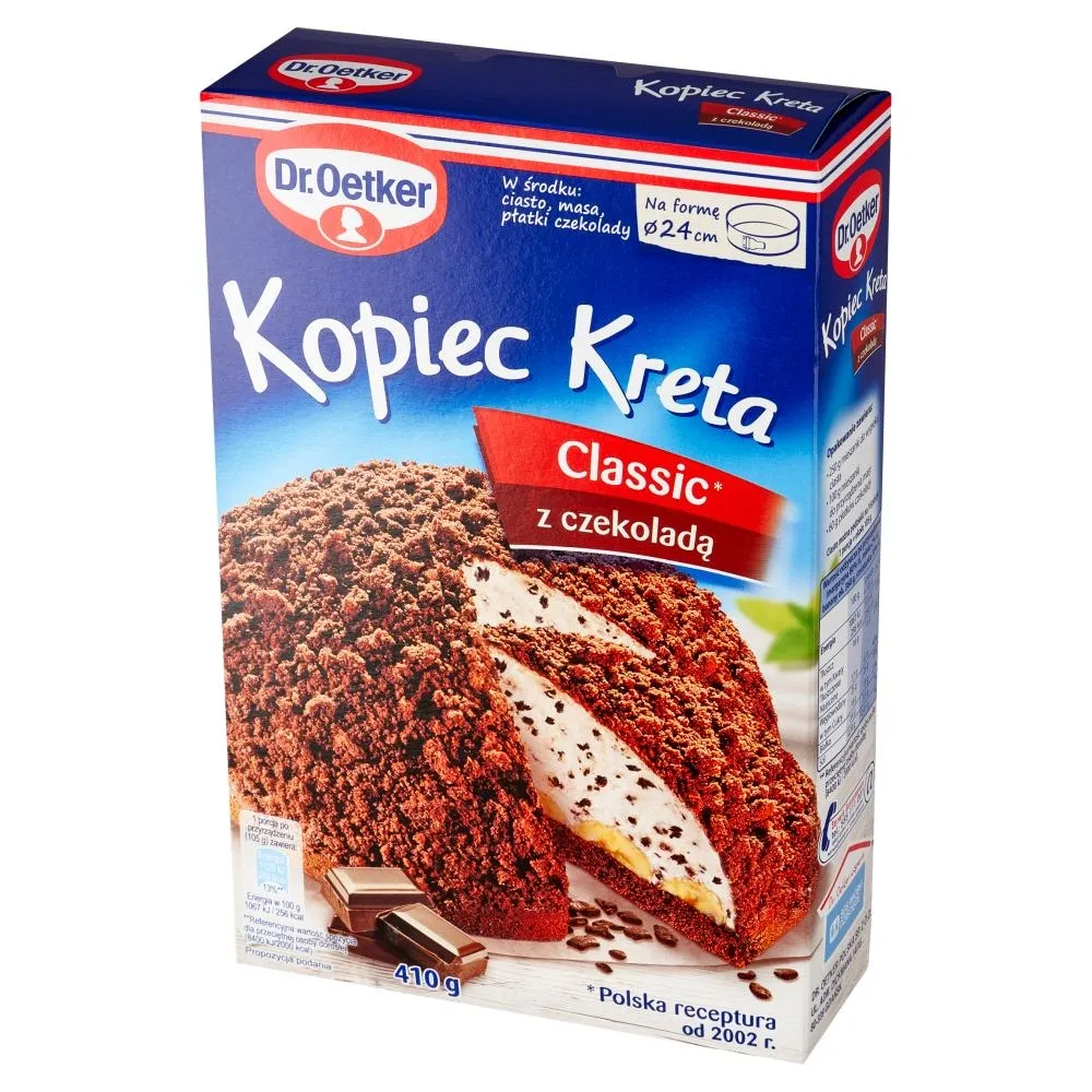 Dr. Oetker Ciasto Kopiec Kreta z czekoladą 410 g