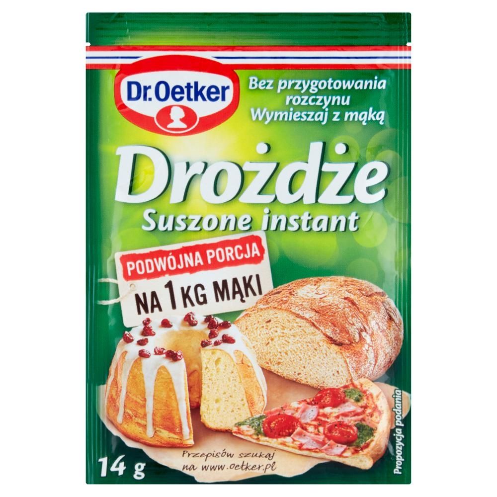 Dr. Oetker Drożdże suszone instant 14 g