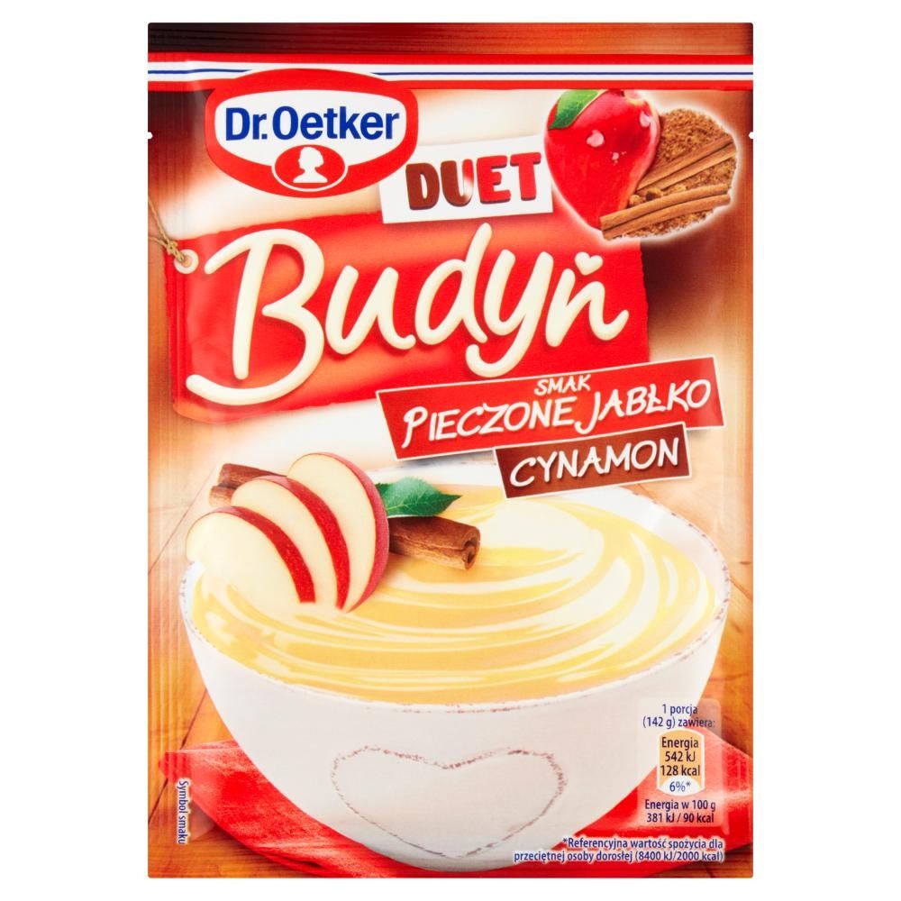 Dr. Oetker Duet Budyń smak pieczone jabłko cynamon 40 g