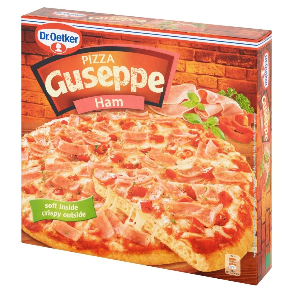 Dr. Oetker Guseppe Pizza z szynką 410 g Zakupy online z dostawą do