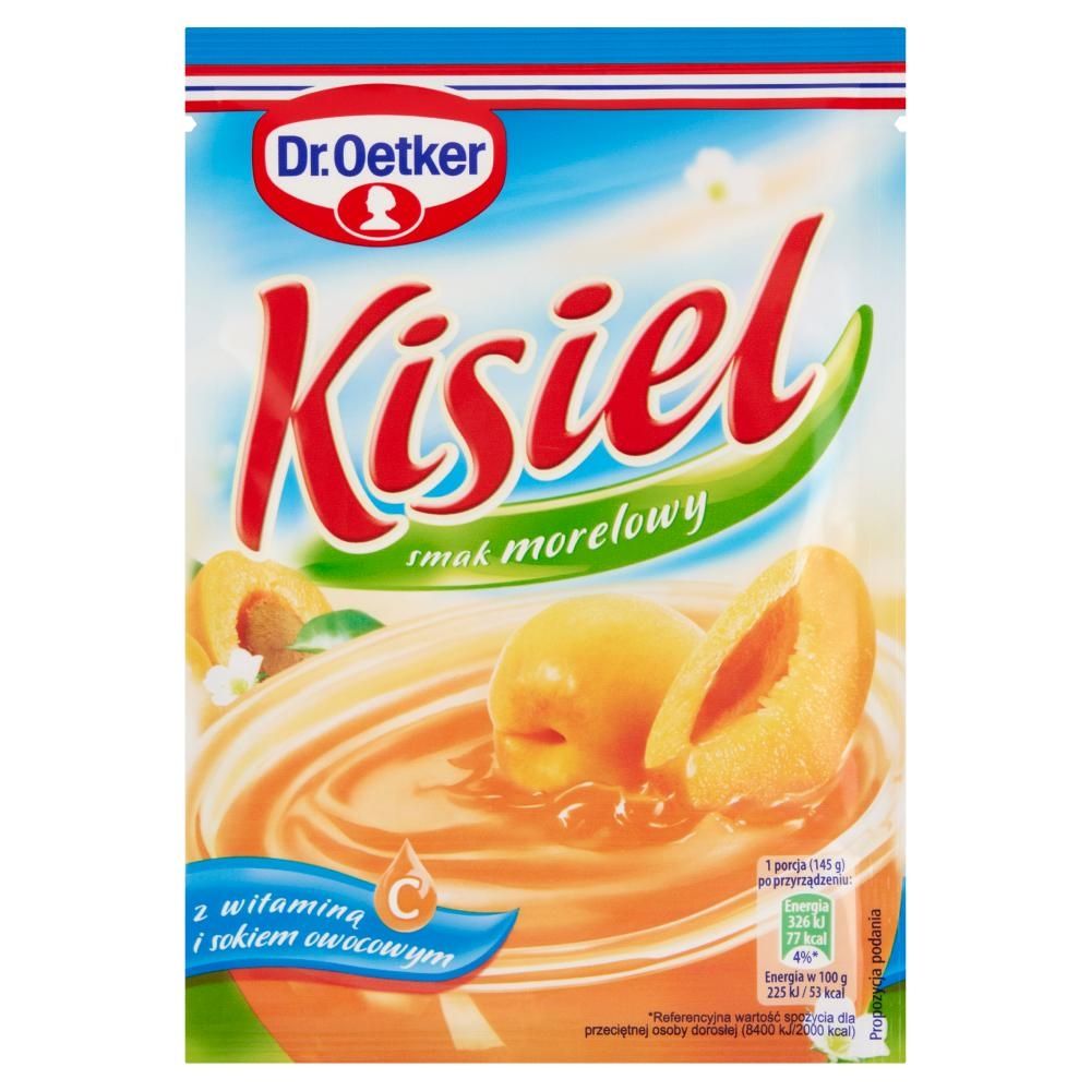 Dr. Oetker Kisiel smak morelowy 38 g