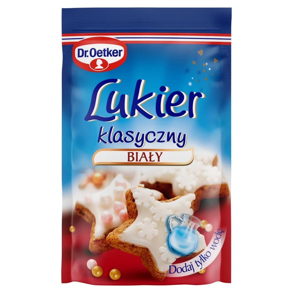 Dr. Oetker Lukier klasyczny biały 70 g