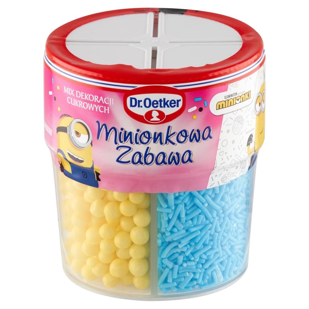 Dr. Oetker Mix dekoracji cukrowych minionkowa zabawa 84 g