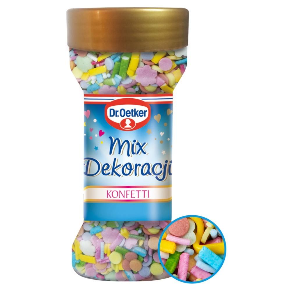 Dr. Oetker Mix dekoracji konfetti 50 g