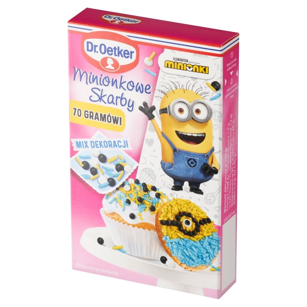 Dr. Oetker Mix dekoracji minionkowe skarby 70 g