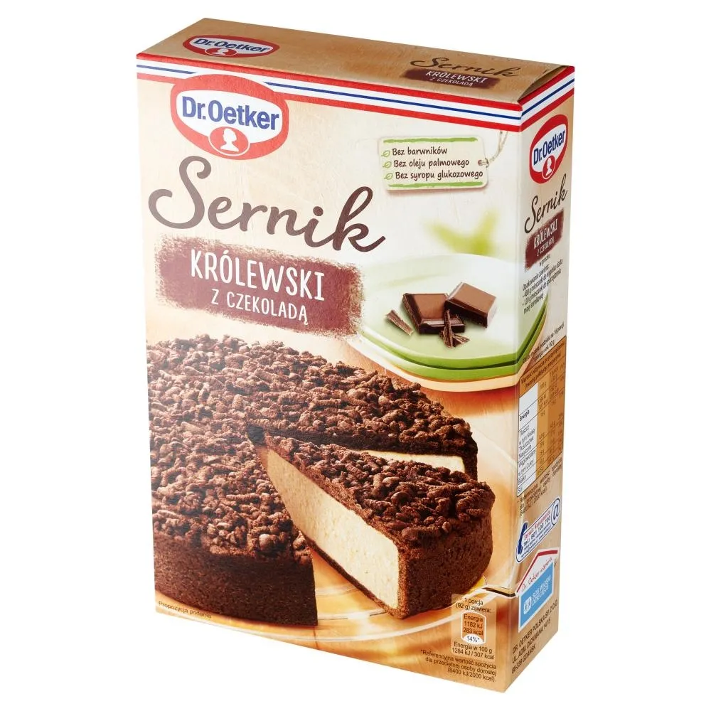 Dr. Oetker Sernik królewski z czekoladą 520 g