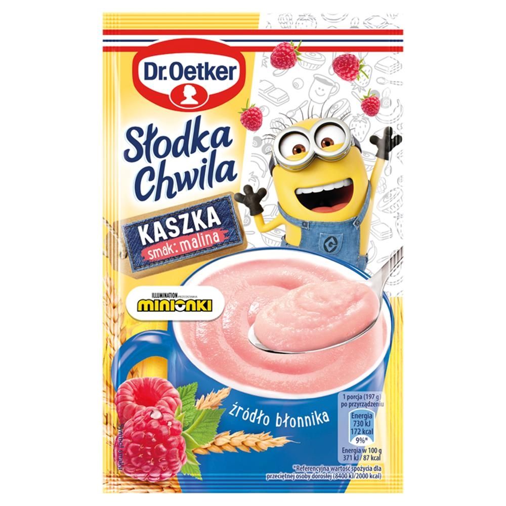 Dr. Oetker Słodka Chwila Kaszka smak malina 47 g