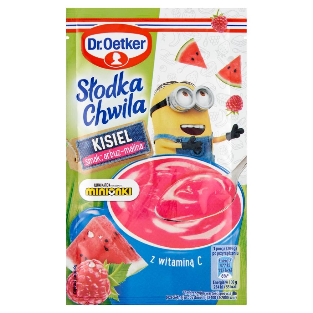 Dr. Oetker Słodka Chwila Kisiel arbuz-malina 29 g