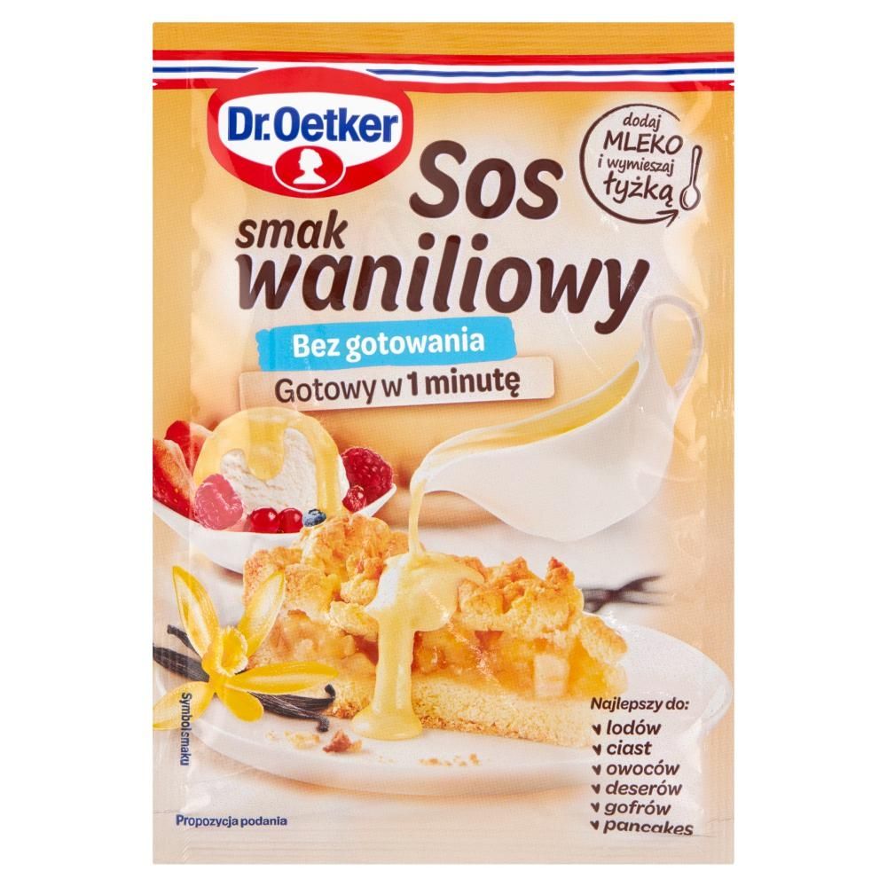 Dr. Oetker Sos smak waniliowy 41 g