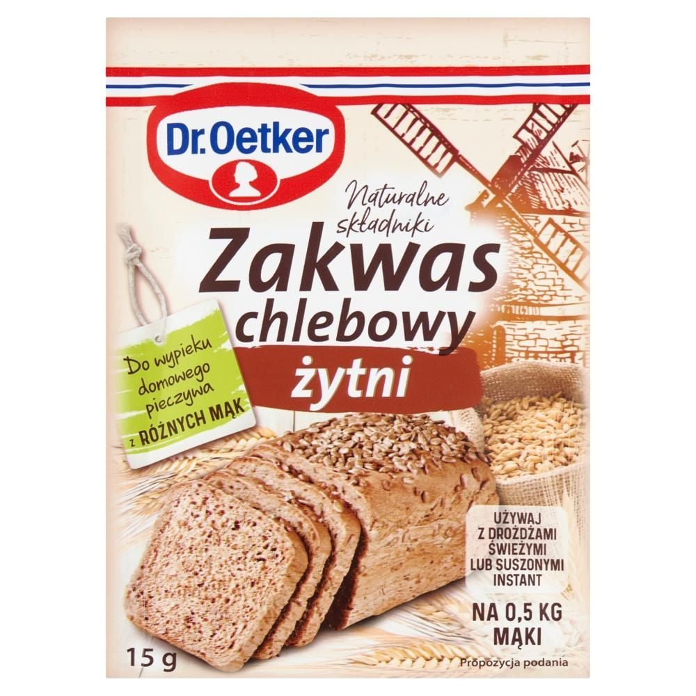 Dr. Oetker Zakwas chlebowy żytni 15 g