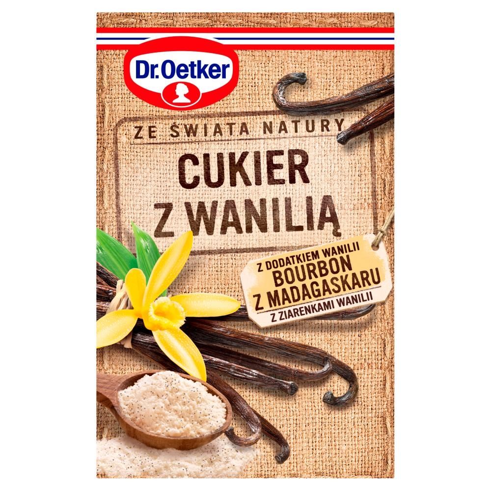 Dr. Oetker Ze świata natury Cukier z wanilią 12 g