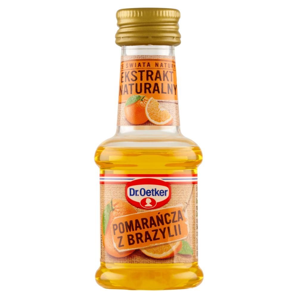 Dr. Oetker Ze świata natury Ekstrakt naturalny pomarańcza z Brazylii 30 ml