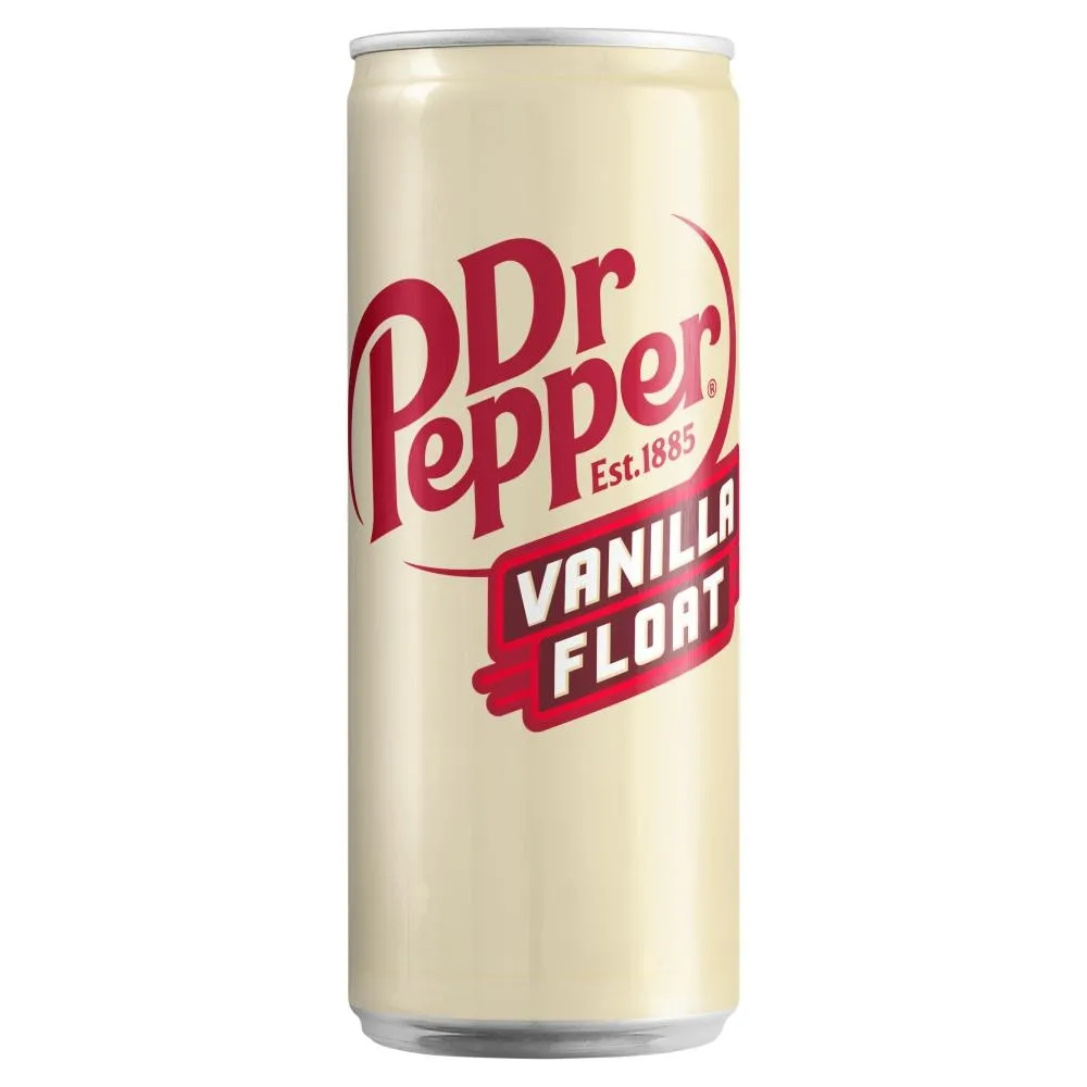 Dr Pepper Napój gazowany o smaku waniliowym 330 ml