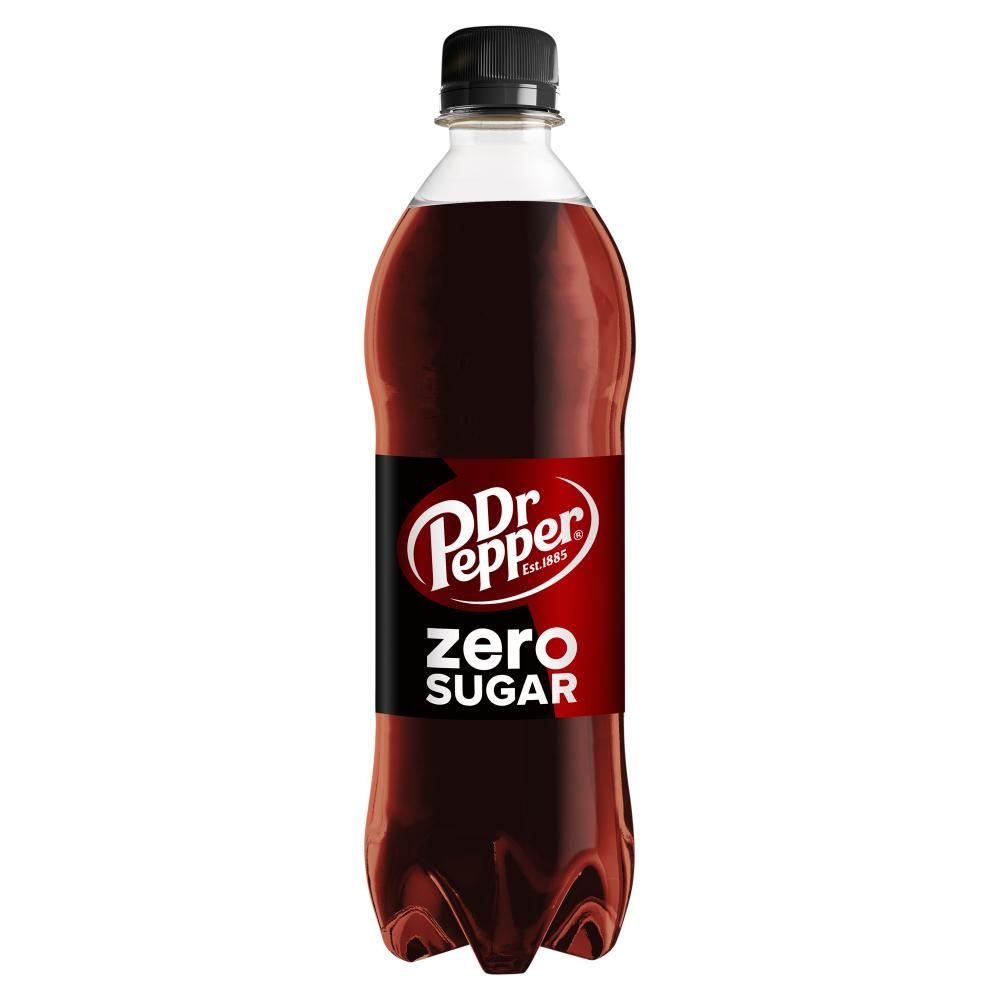 Dr Pepper Zero Napój gazowany o smaku owocowym 0,45 l