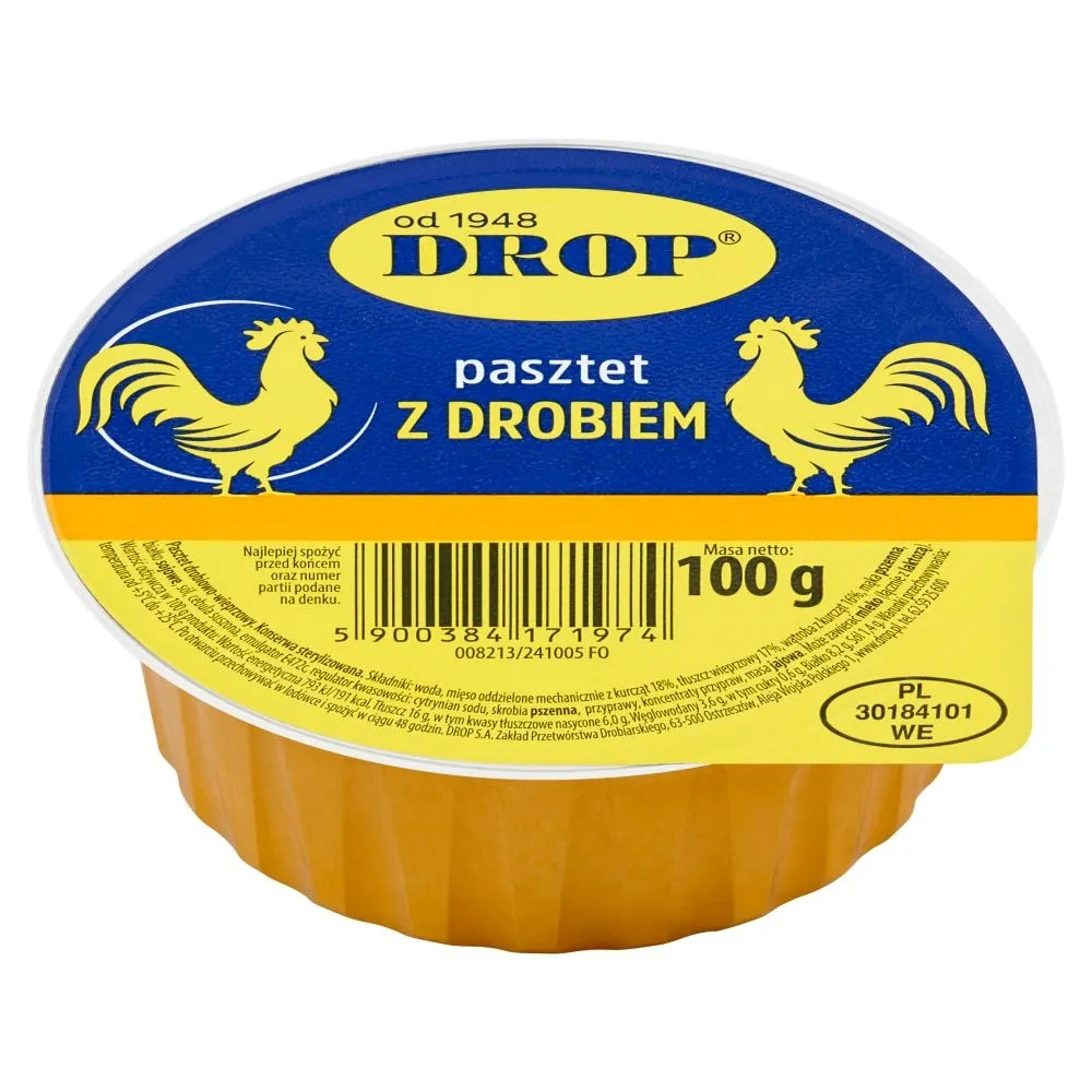 Drop Pasztet z drobiem 100 g