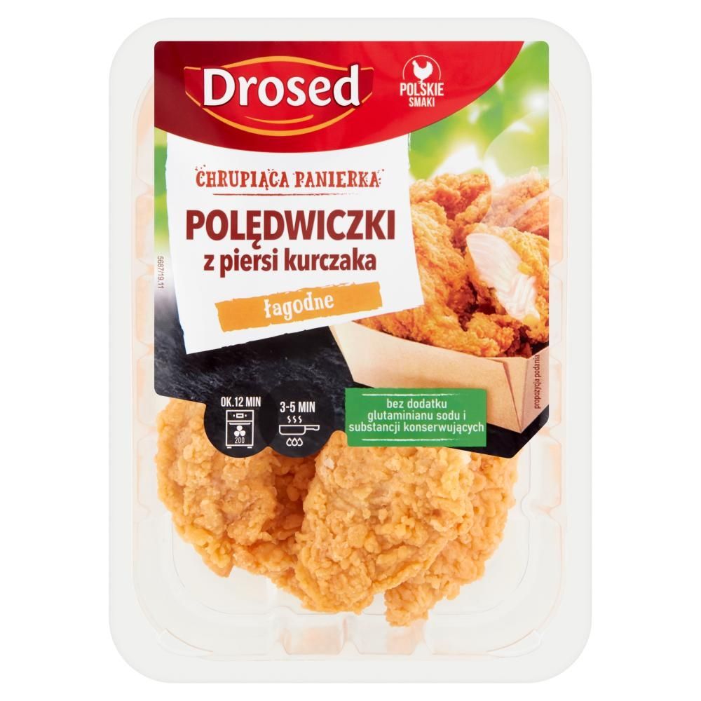 Drosed Polędwiczki z piersi kurczaka łagodne 250 g