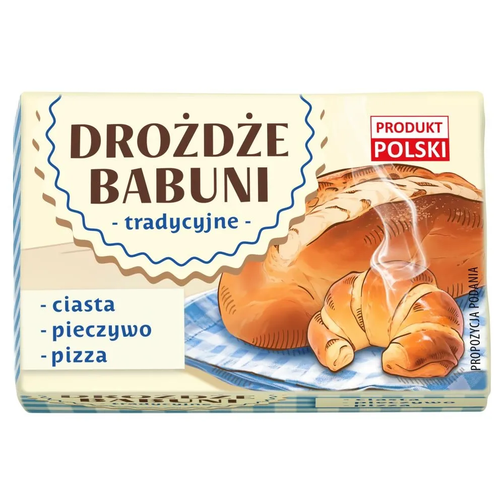 Drożdże Babuni tradycyjne 100 g