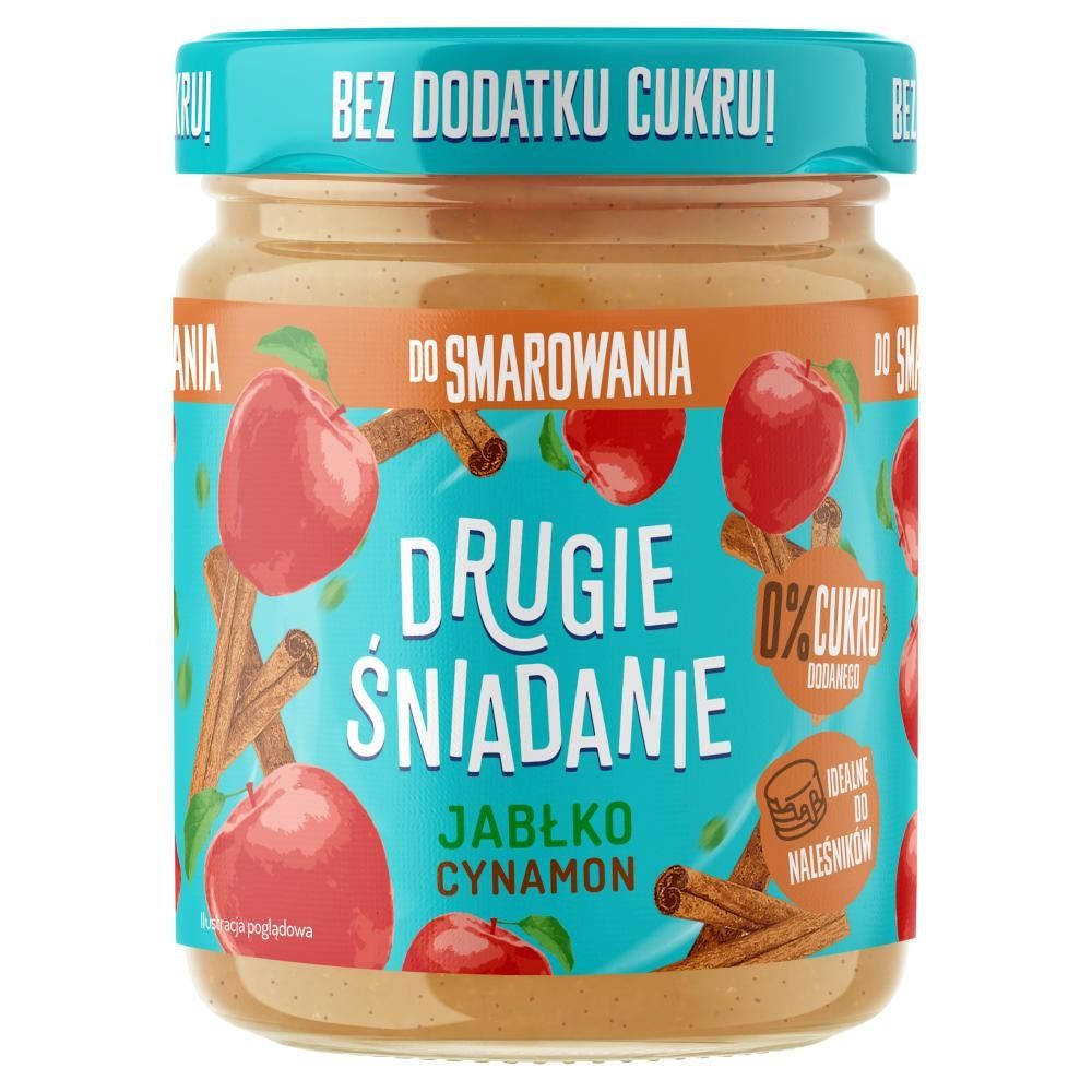 Drugie śniadanie Mus owocowy jabłko cynamon 270 g