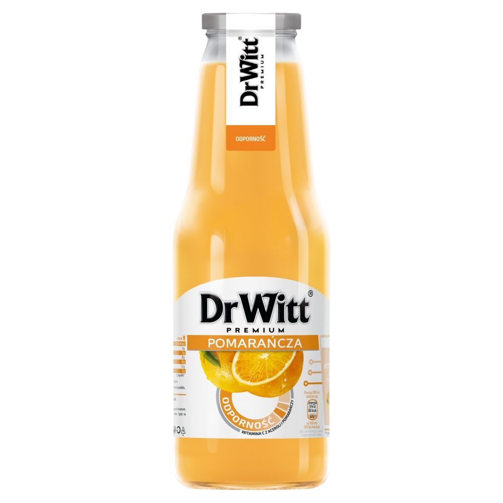 DrWitt Premium Odporność Pomarańcza Sok 1 l