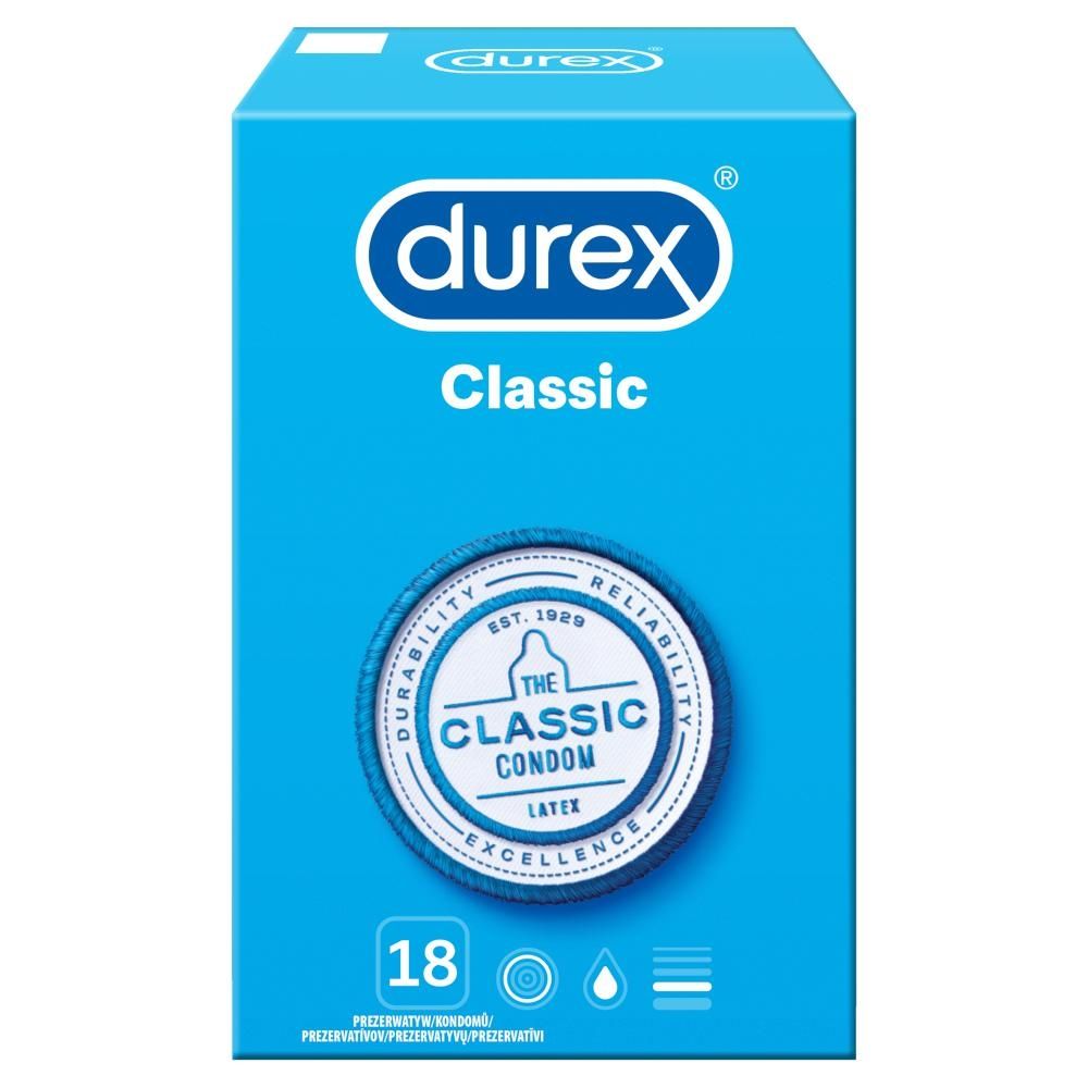 Durex Classic Prezerwatywy 18 sztuk