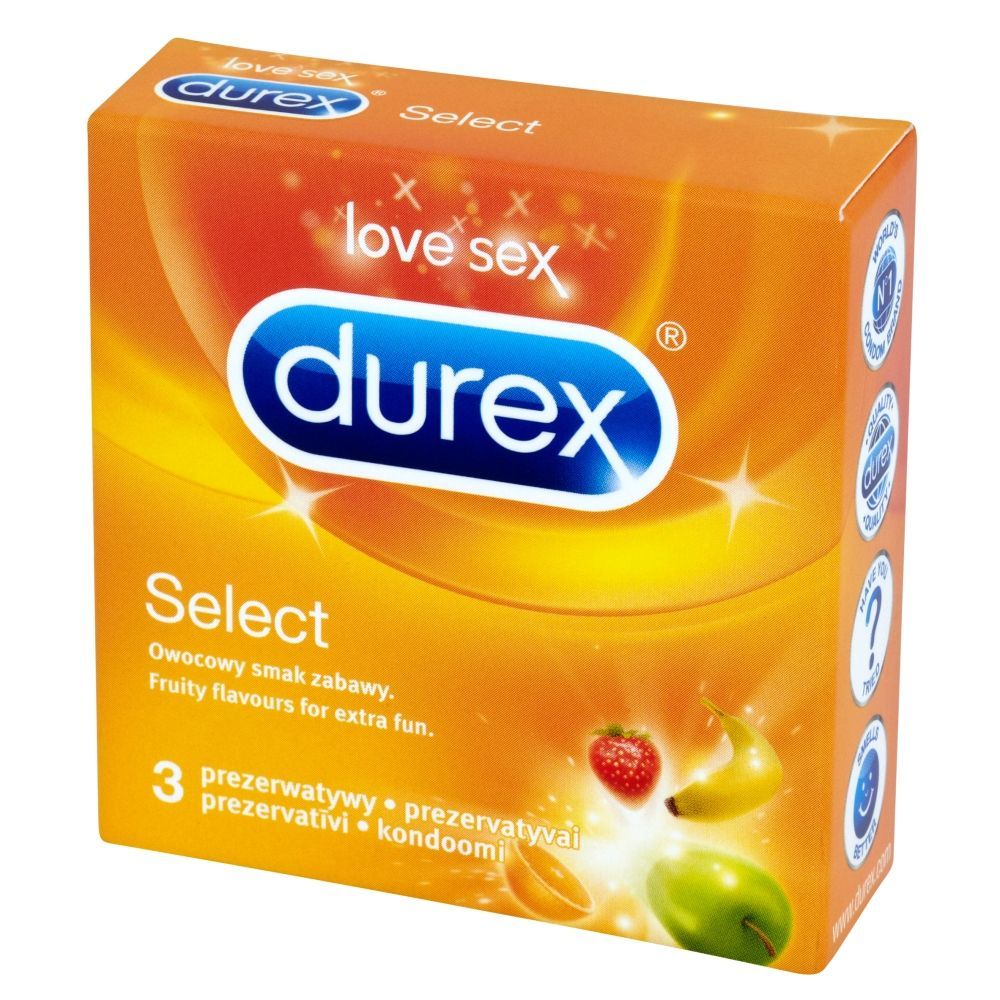 Durex Select Prezerwatywy 3 sztuki