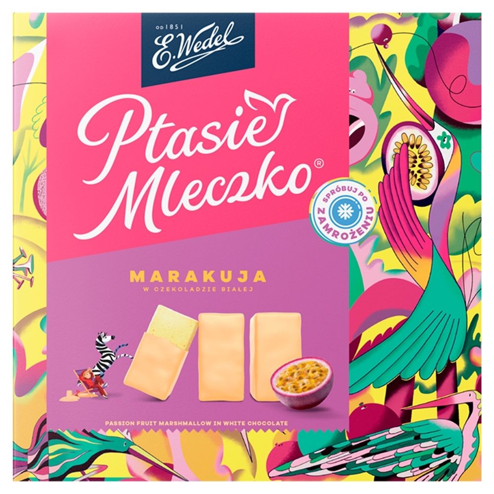 E. Wedel Ptasie Mleczko o smaku marakui 360 g