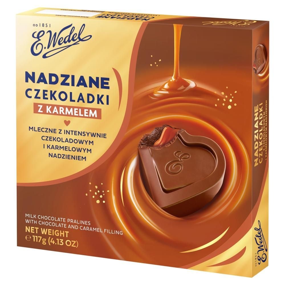 E. Wedel Nadziane czekoladki z karmelem 117 g