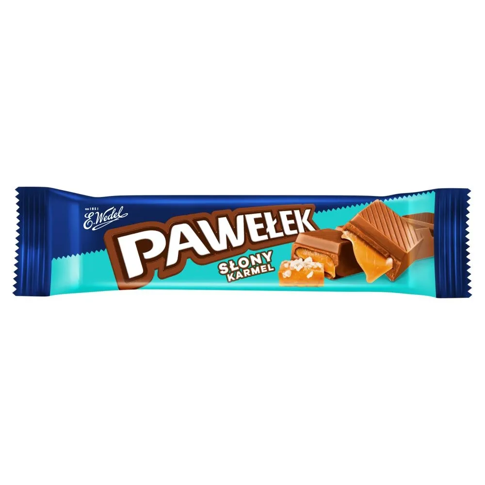 E. Wedel Pawełek Batonik słony karmel 45 g