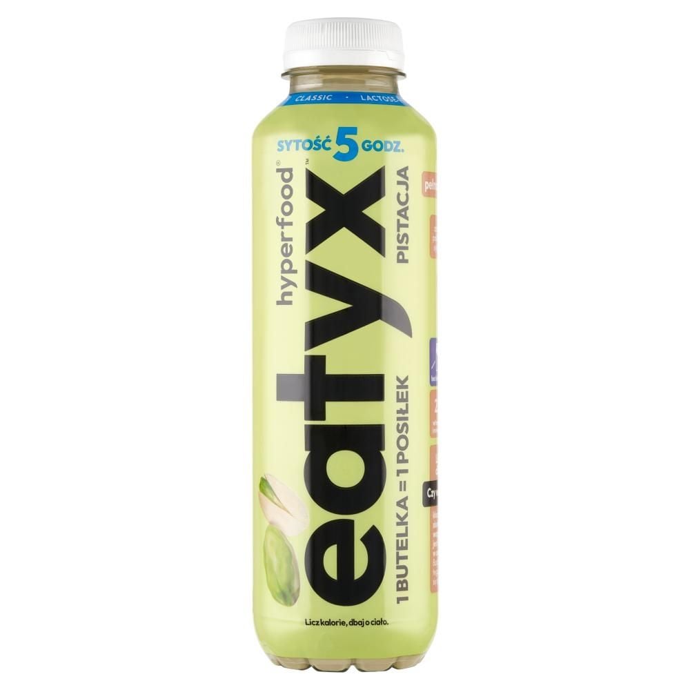 Eatyx Hyperfood Bezlaktozowy pełnowartościowy posiłek pistacja 500 ml