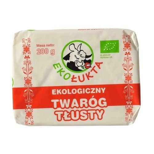 EkoŁukta twaróg tłusty BIO 200 g