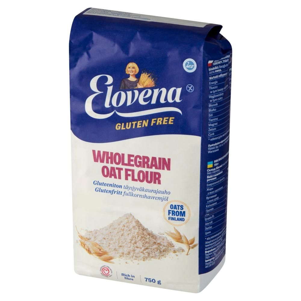 Elovena Gluten Free Bezglutenowa mąka owsiana 750 g