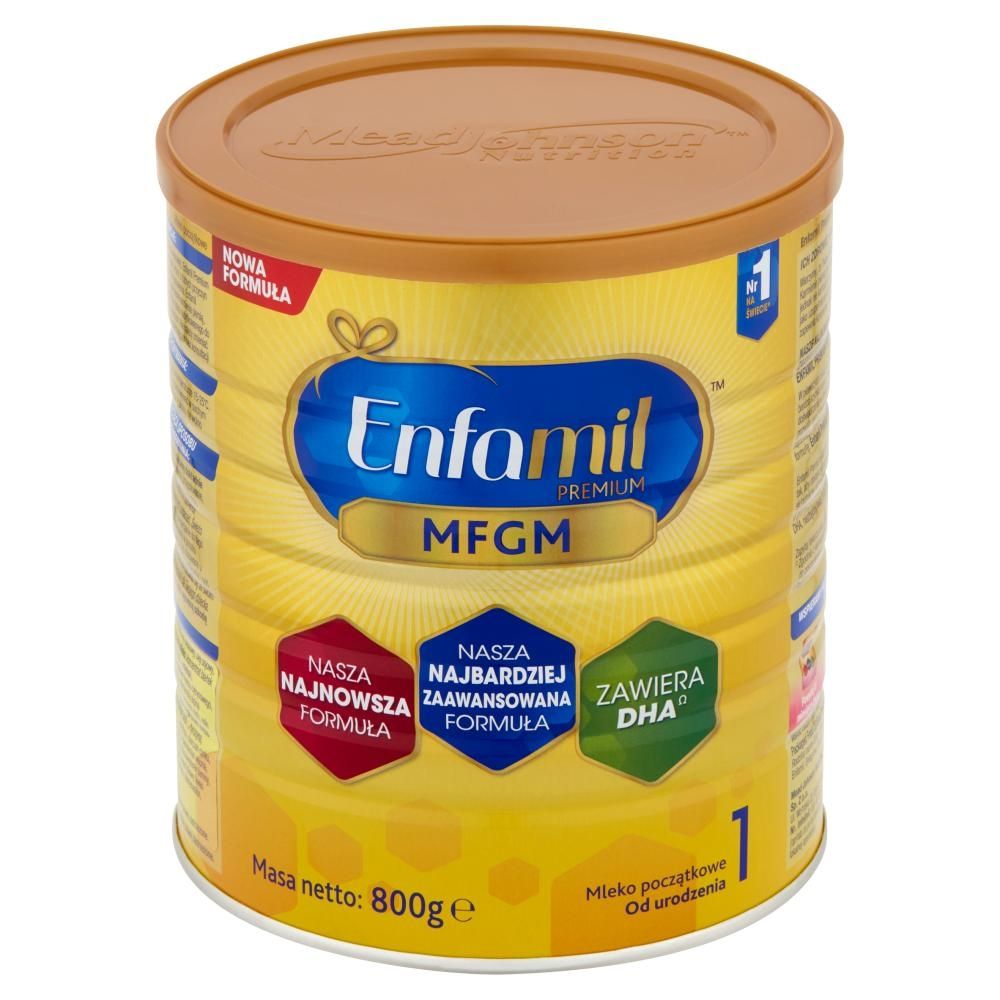 Enfamil Premium MFGM 1 Mleko początkowe od urodzenia 800 g