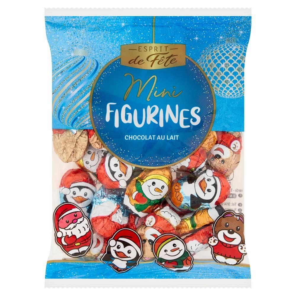 Esprit de Fête Mini Figurines Figurki z delikatnej mlecznej czekolady 125 g