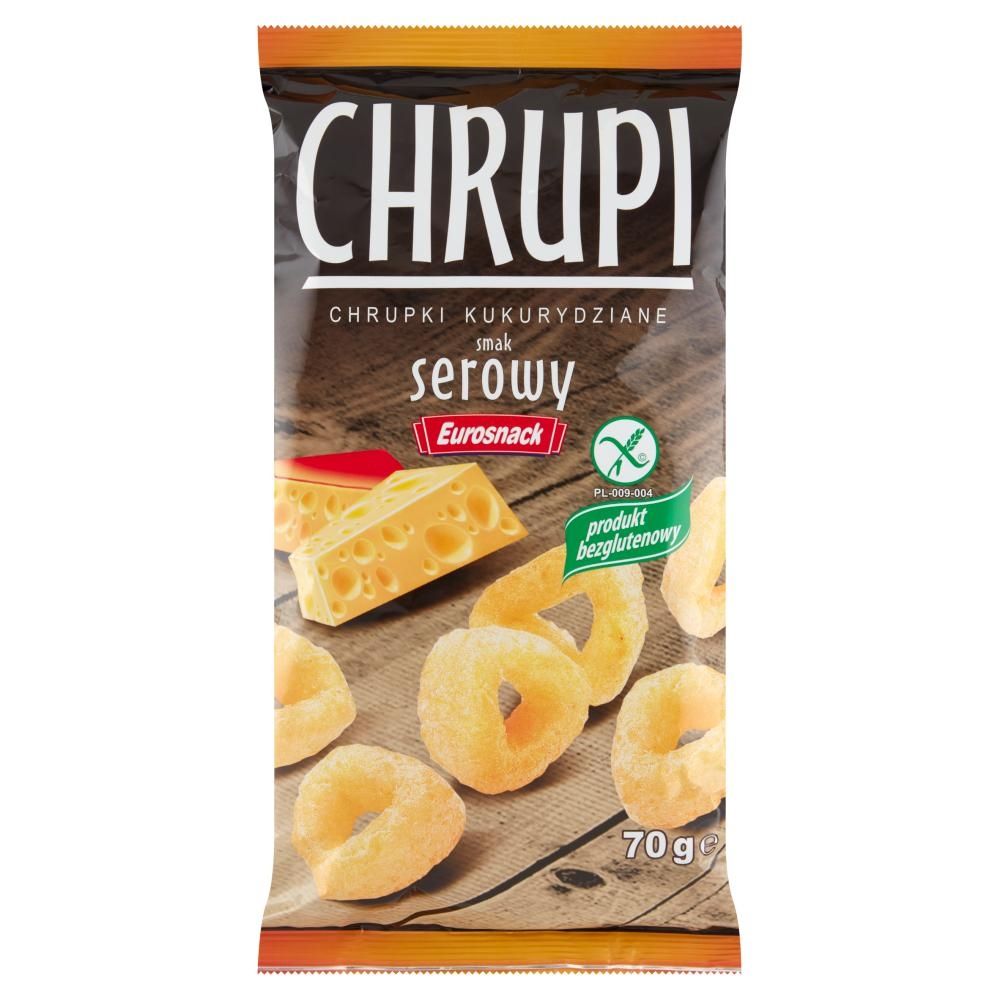 Eurosnack Chrupi Chrupki kukurydziane smak serowy 70 g