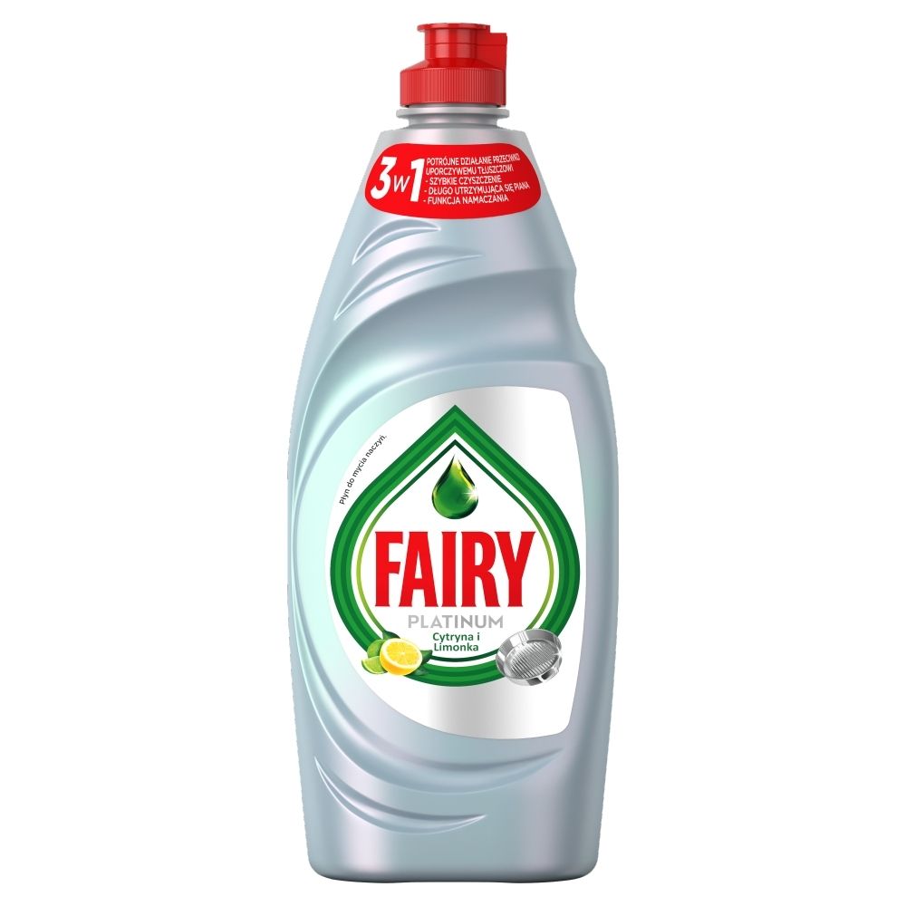 Fairy Platinum Cytryna i limonka Płyn do mycia naczyń 650 ml - Zakupy